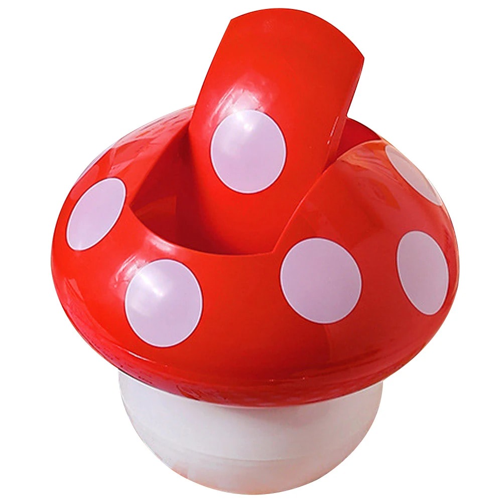 Słoik na śmieci na biurko w stylu kawaii z grzybkiem
