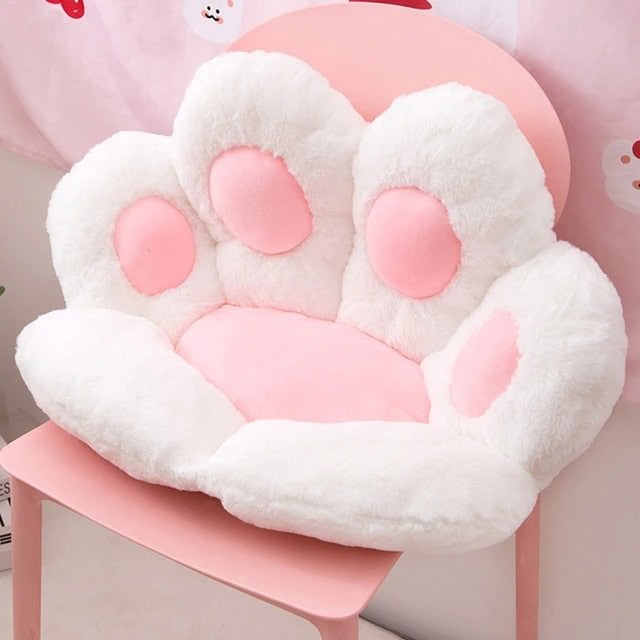 Miękkie Poduszka na Siedzenie z Łapą Kota Kawaii