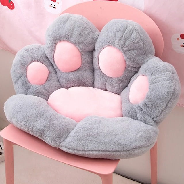 Miękkie Poduszka na Siedzenie z Łapą Kota Kawaii