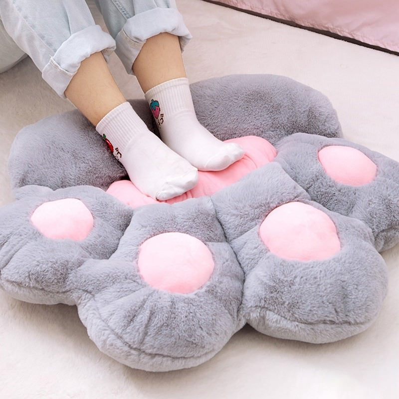 Miękkie Poduszka na Siedzenie z Łapą Kota Kawaii