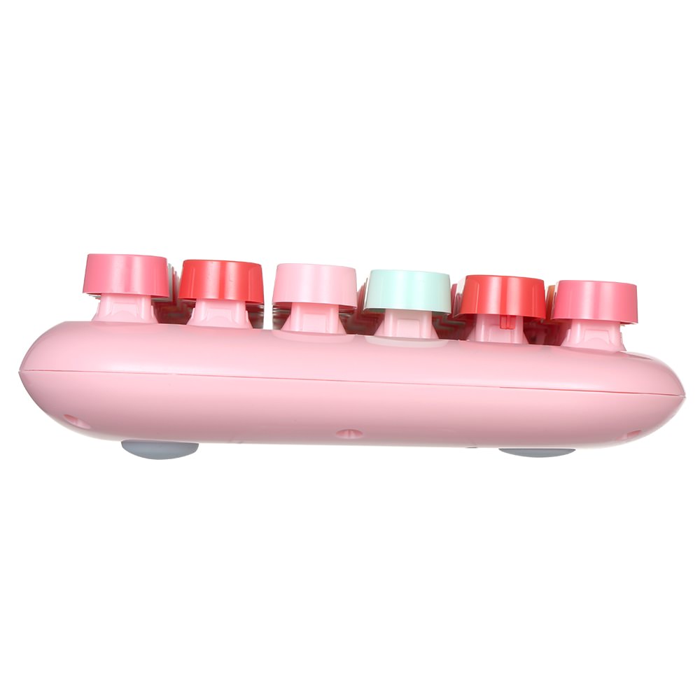 Zestaw klawiatury i myszy w stylu retro Kawaii