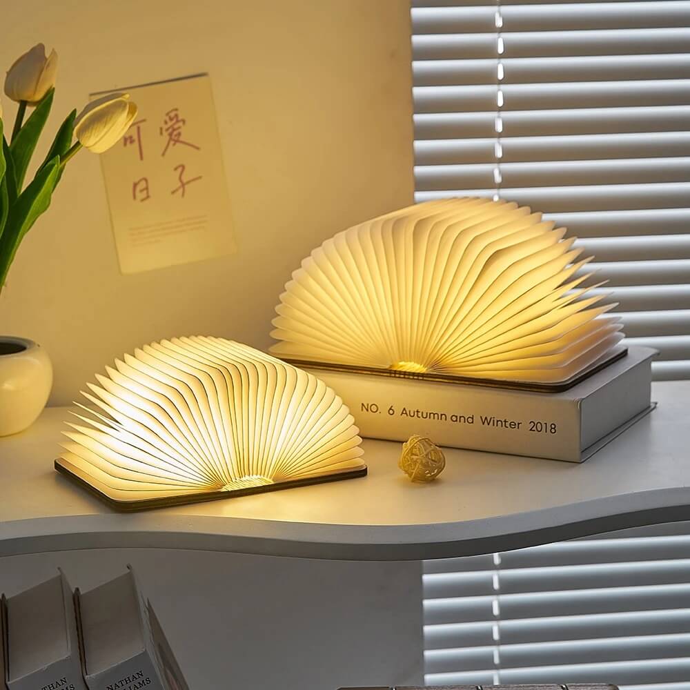 LED LED-ową lampę nocną na książkę