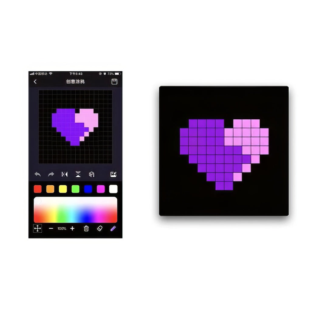 Inteligentny wyświetlacz LED Pixel