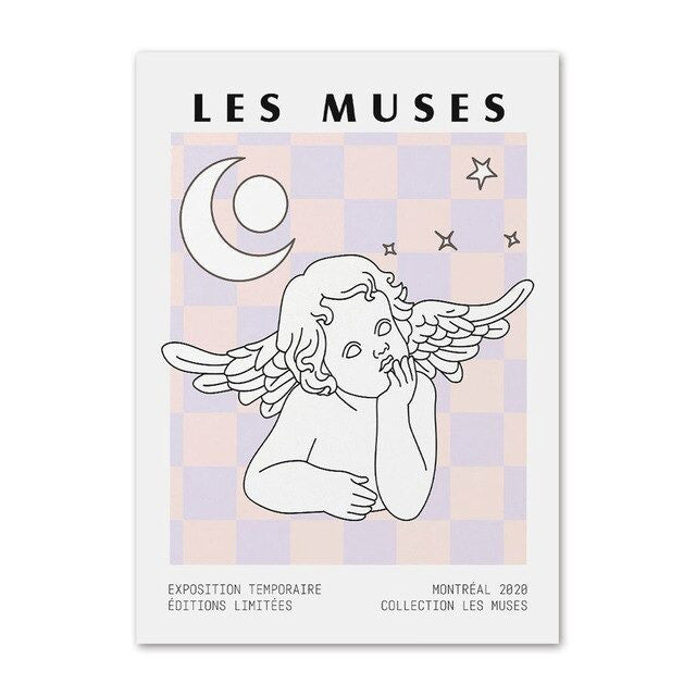 Postery na płótnie Les Muses Art
