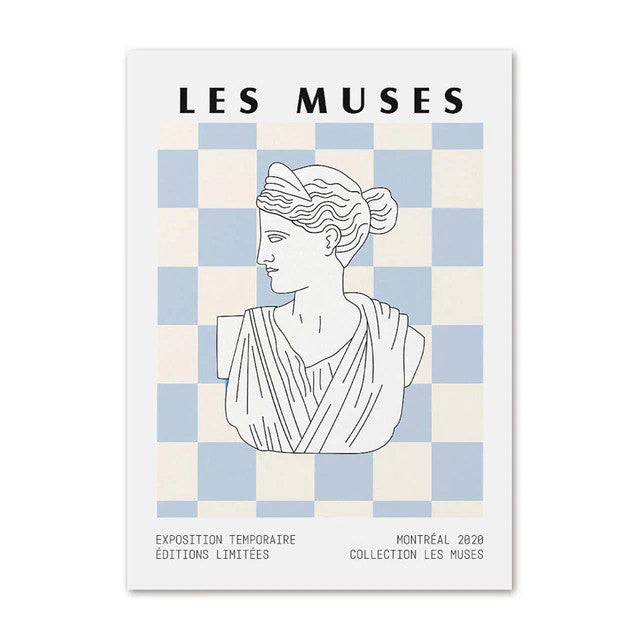 Postery na płótnie Les Muses Art