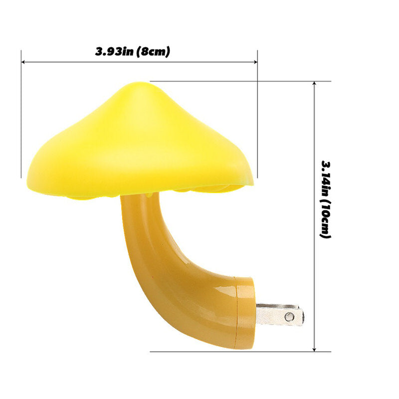 Magiczna lampka nocna z grzybkiem