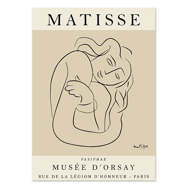Plakaty na płótnie Abstrakcje Matisse