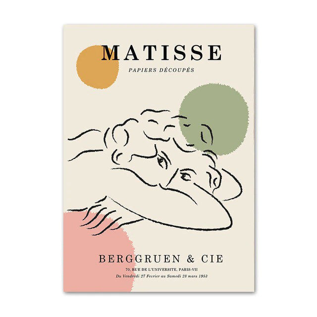 Plakaty na płótnie do galerii Matisse & Muzy