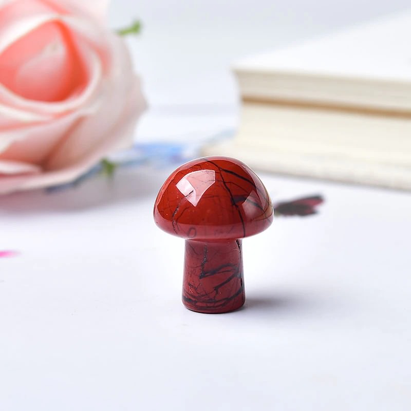 Miniatura krysztafowego grzybka