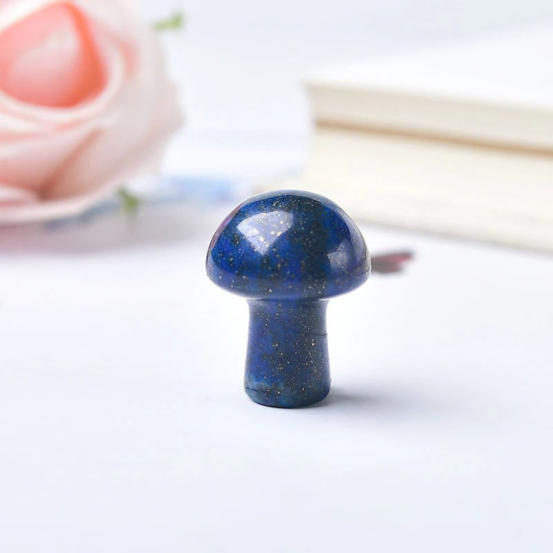 Miniatura krysztafowego grzybka