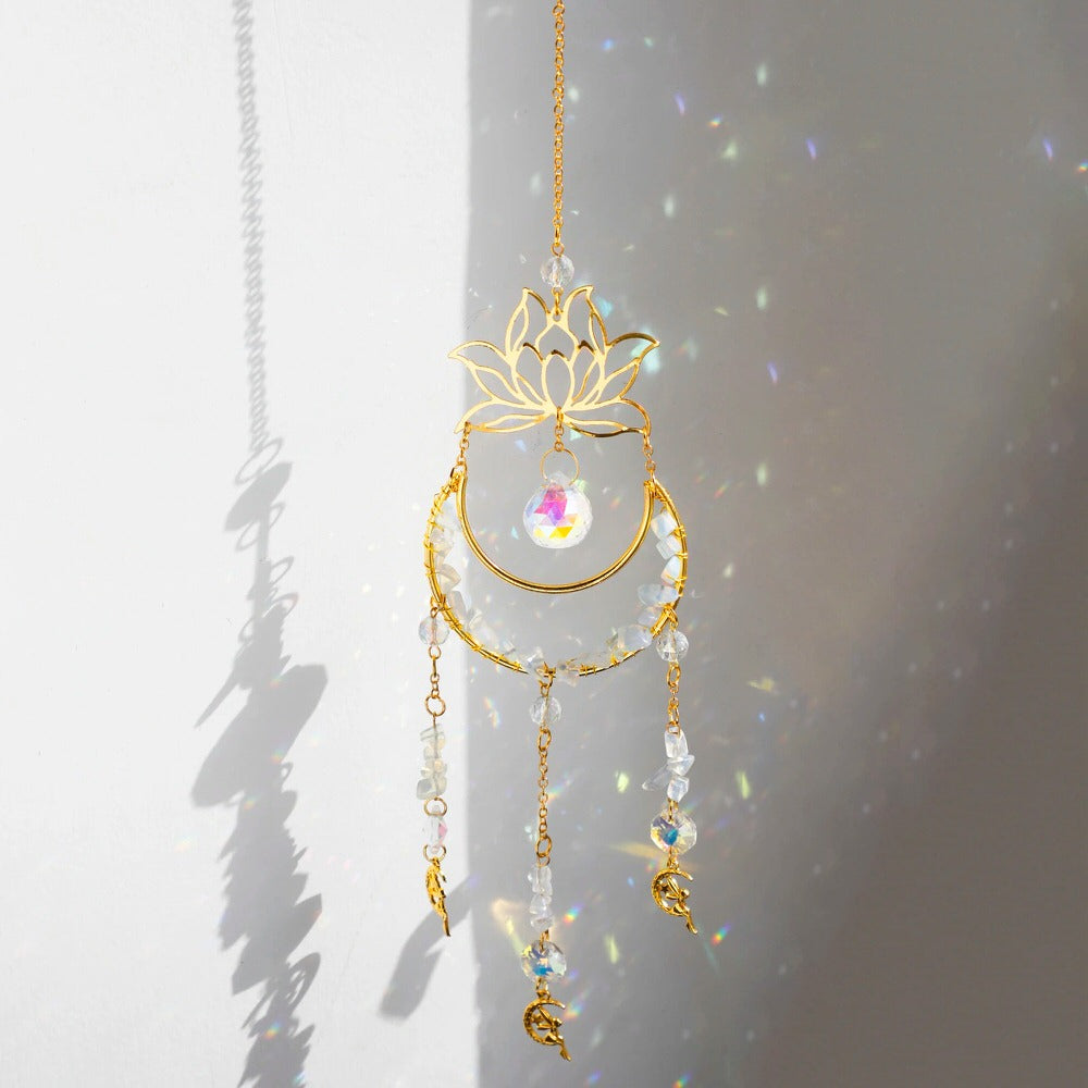 Suncatcher Księżyc z Lotosu