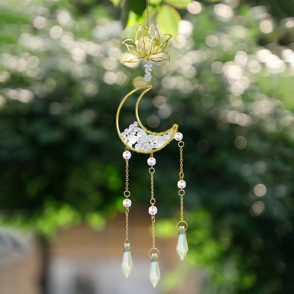 Suncatcher Księżyc z Lotosu
