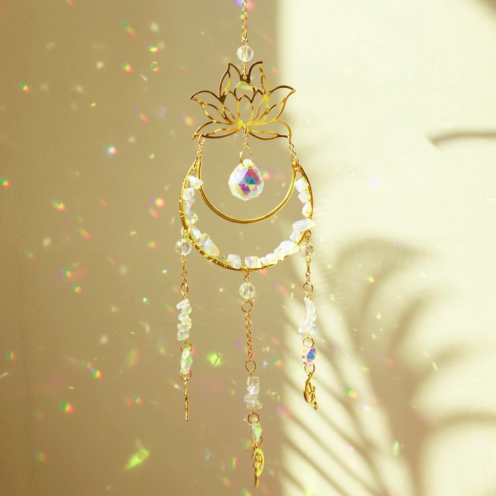 Suncatcher Księżyc z Lotosu