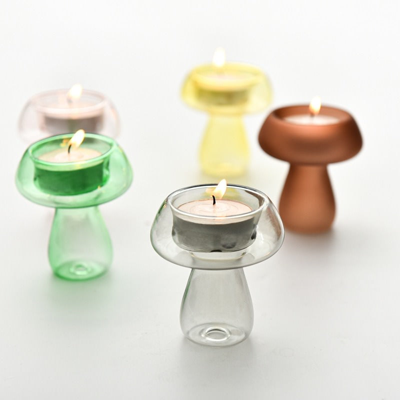Podstawka na tealight z grzybkiem