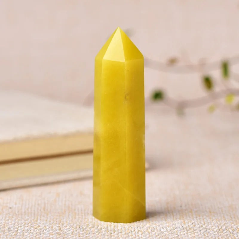 Wieża z kryształów Lemon Jade