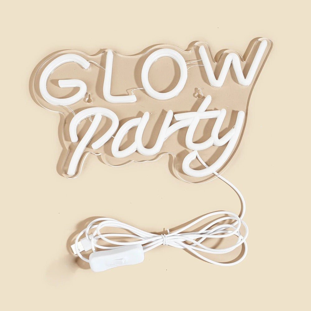Naświetlacz Neonowy LED w kolorze niebieskim i różowym do Glow Party