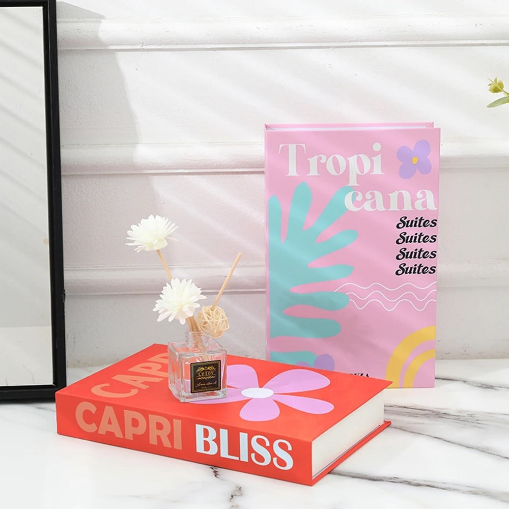 Preppy Cities Fake Book Pojemnik na Przechowywanie