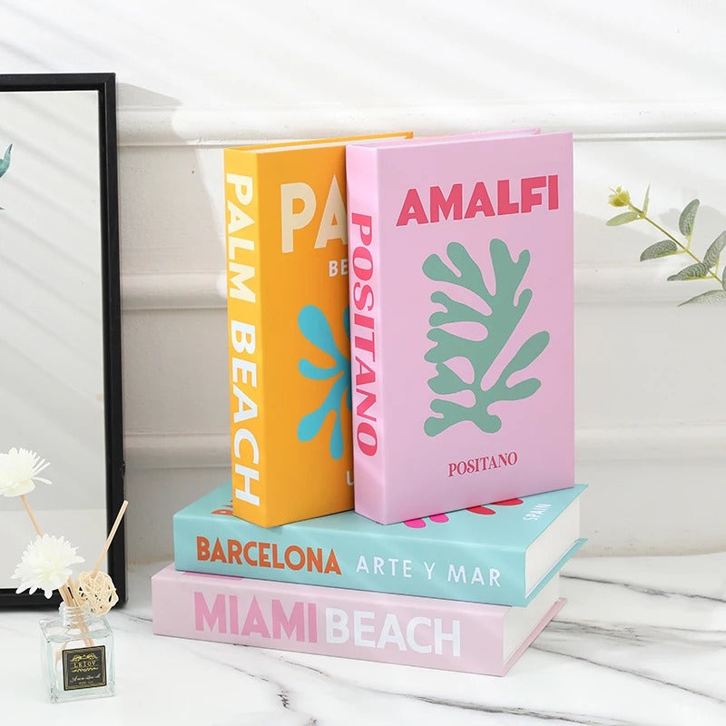 Preppy Cities Fake Book Pojemnik na Przechowywanie