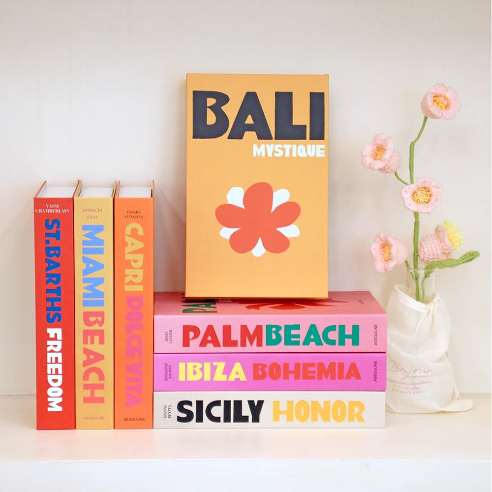 Preppy Cities Fake Book Pojemnik na Przechowywanie