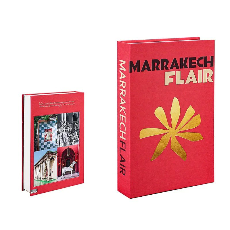 Preppy Cities Fake Book Pojemnik na Przechowywanie