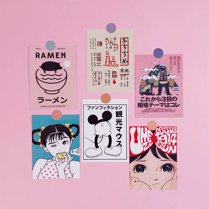Pakiet kart z plakatami Ramen