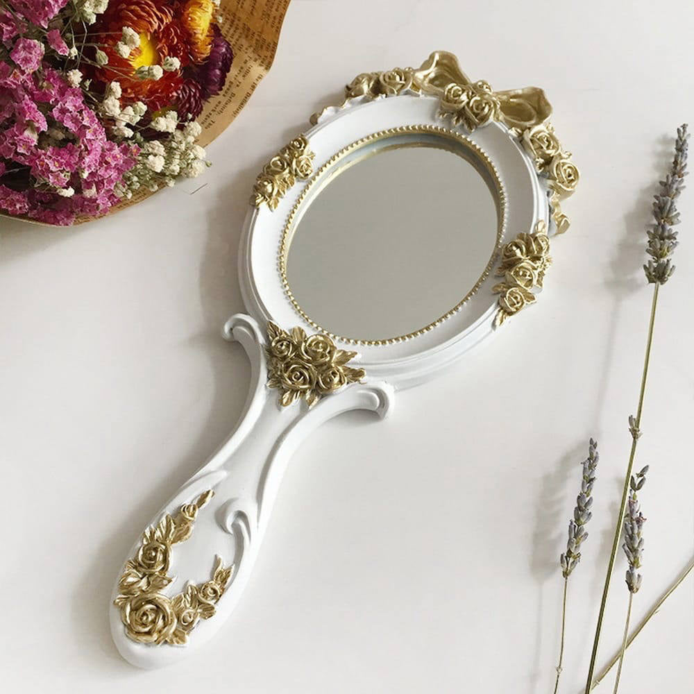 Rococo Vintage Ręczne lustro