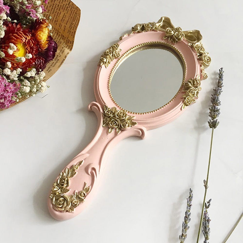 Rococo Vintage Ręczne lustro