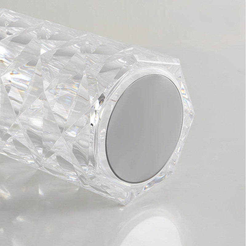 Lampa LED z kryształem diamentowym