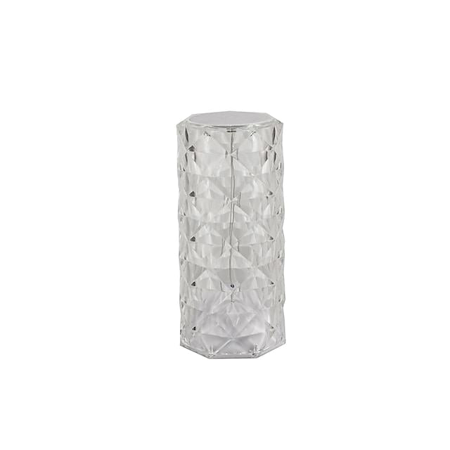 Lampa LED z kryształem diamentowym