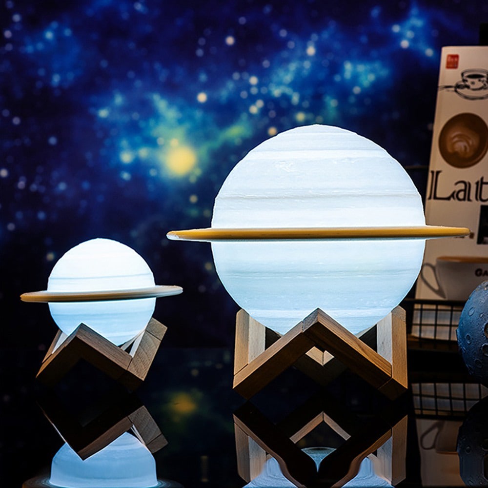 Lampka nocna Saturn Planeta