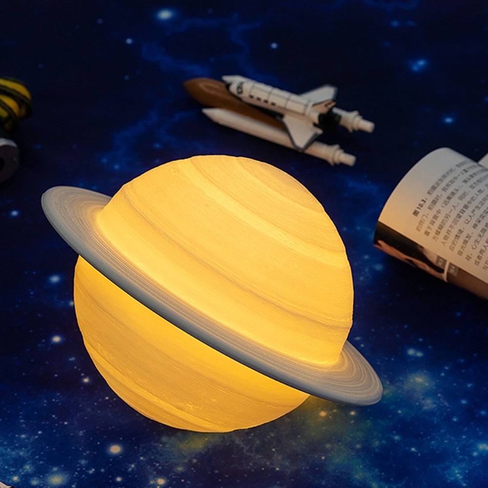 Lampka nocna Saturn Planeta