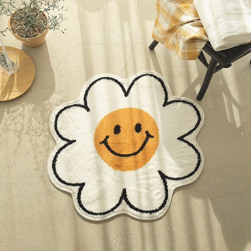 Dywanek z dekoracją kwiatową Daisy