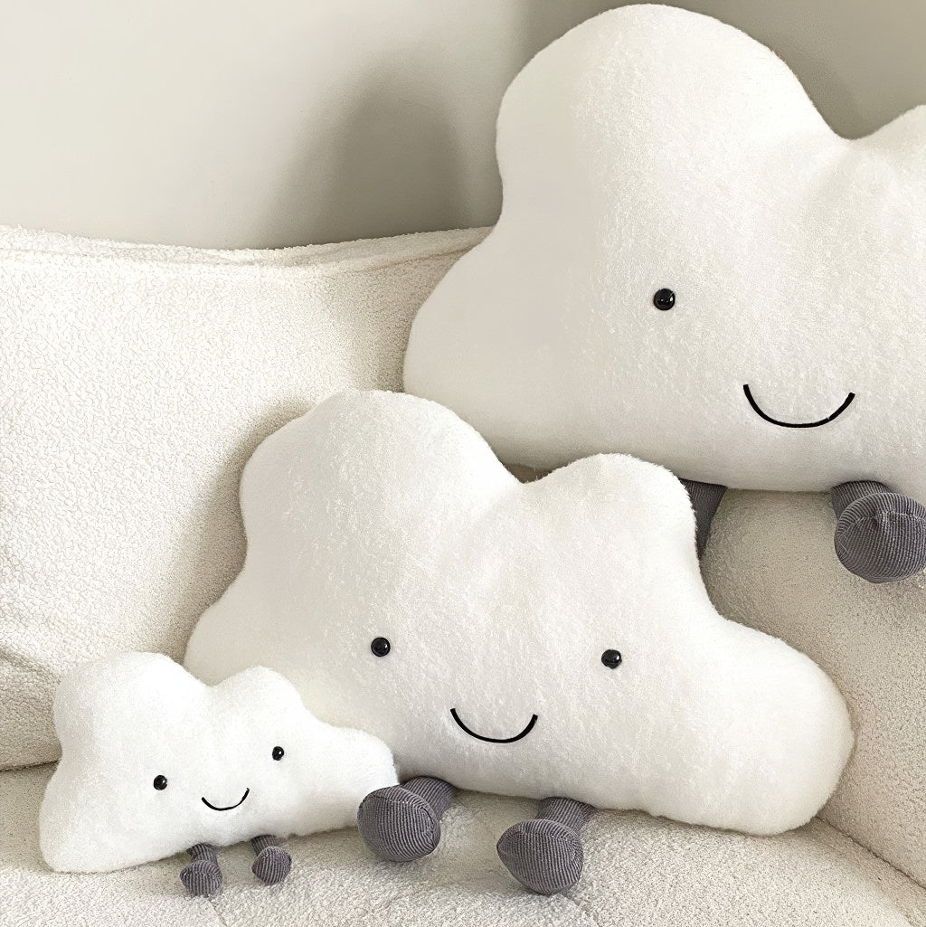 Miękka poduszka dekoracyjna Happy Cloud