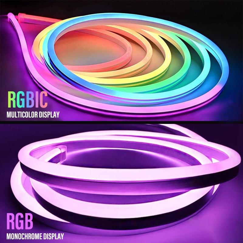 Ledy LED z neonowym sznurkiem Squiggle