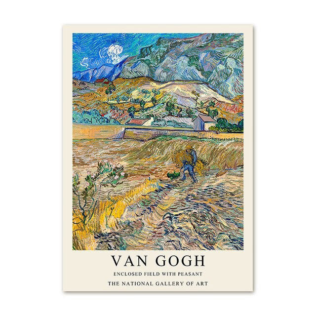 Plakaty na płótnie z galerią sztuki Van Gogh