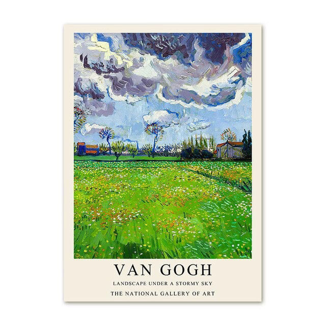 Plakaty na płótnie z galerią sztuki Van Gogh