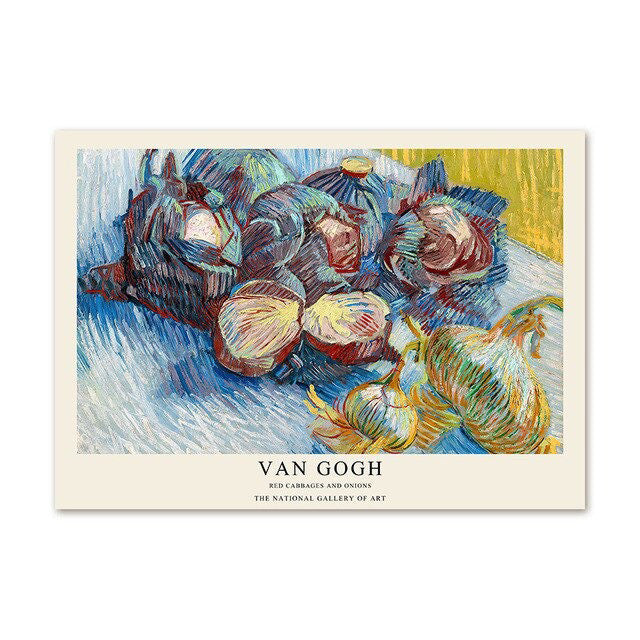 Plakaty na płótnie z galerią sztuki Van Gogh