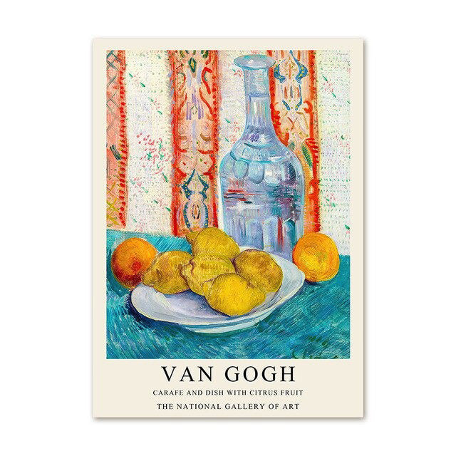 Plakaty na płótnie z galerią sztuki Van Gogh