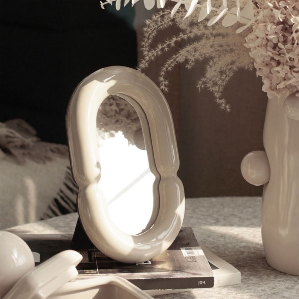 Lusterko ceramiczne do makijażu Vanilla Girl
