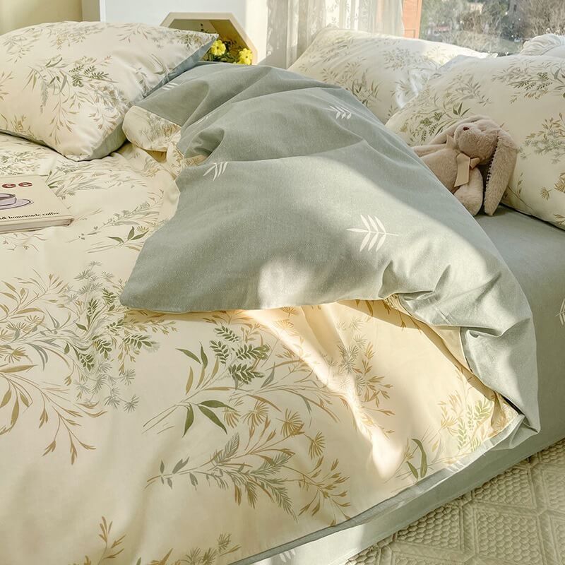 Zestaw Pościeli z Vintage Pale Floral Print
