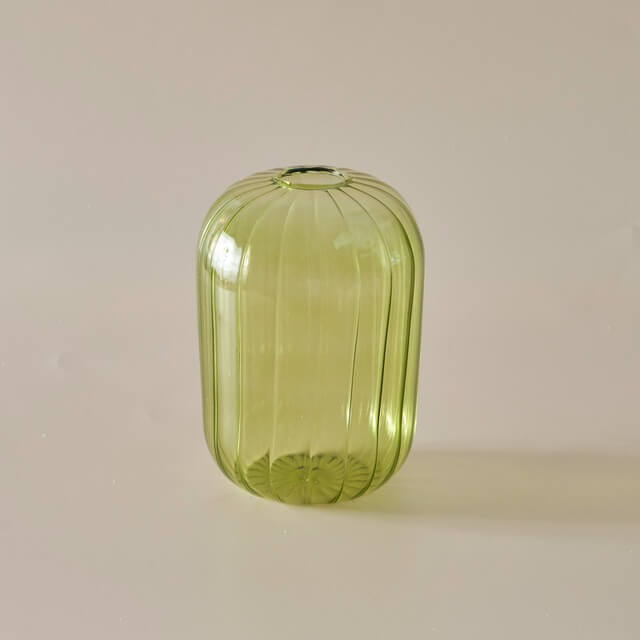 Wysoki Styl Vintage Mini Wazon ze Szkła
