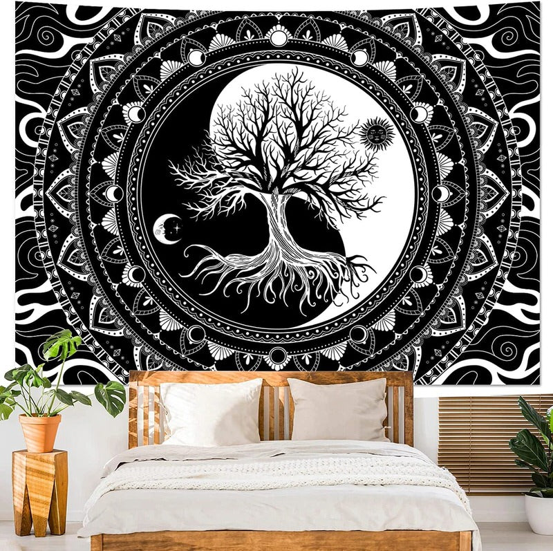 Gobelin Drzewo Życia Yin Yang